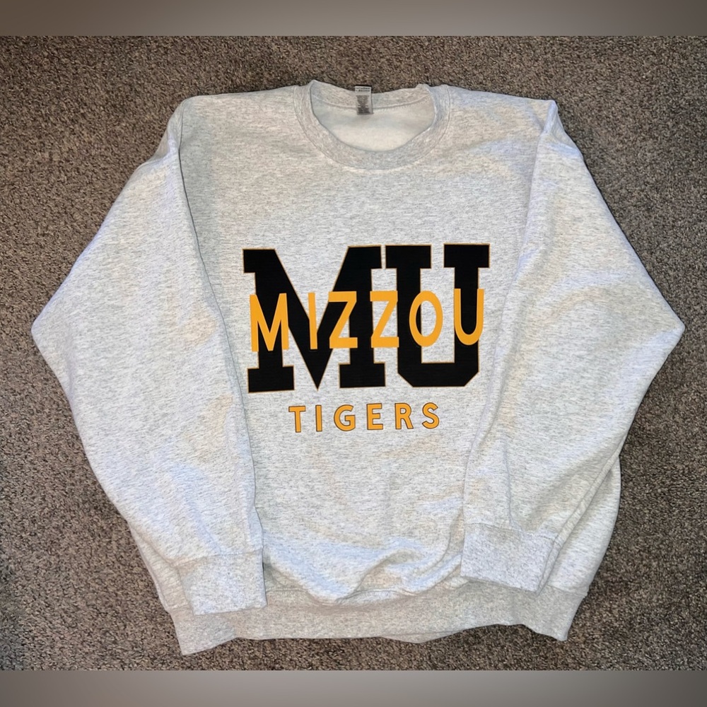 Missouri (Mizzou) tigers crewneck